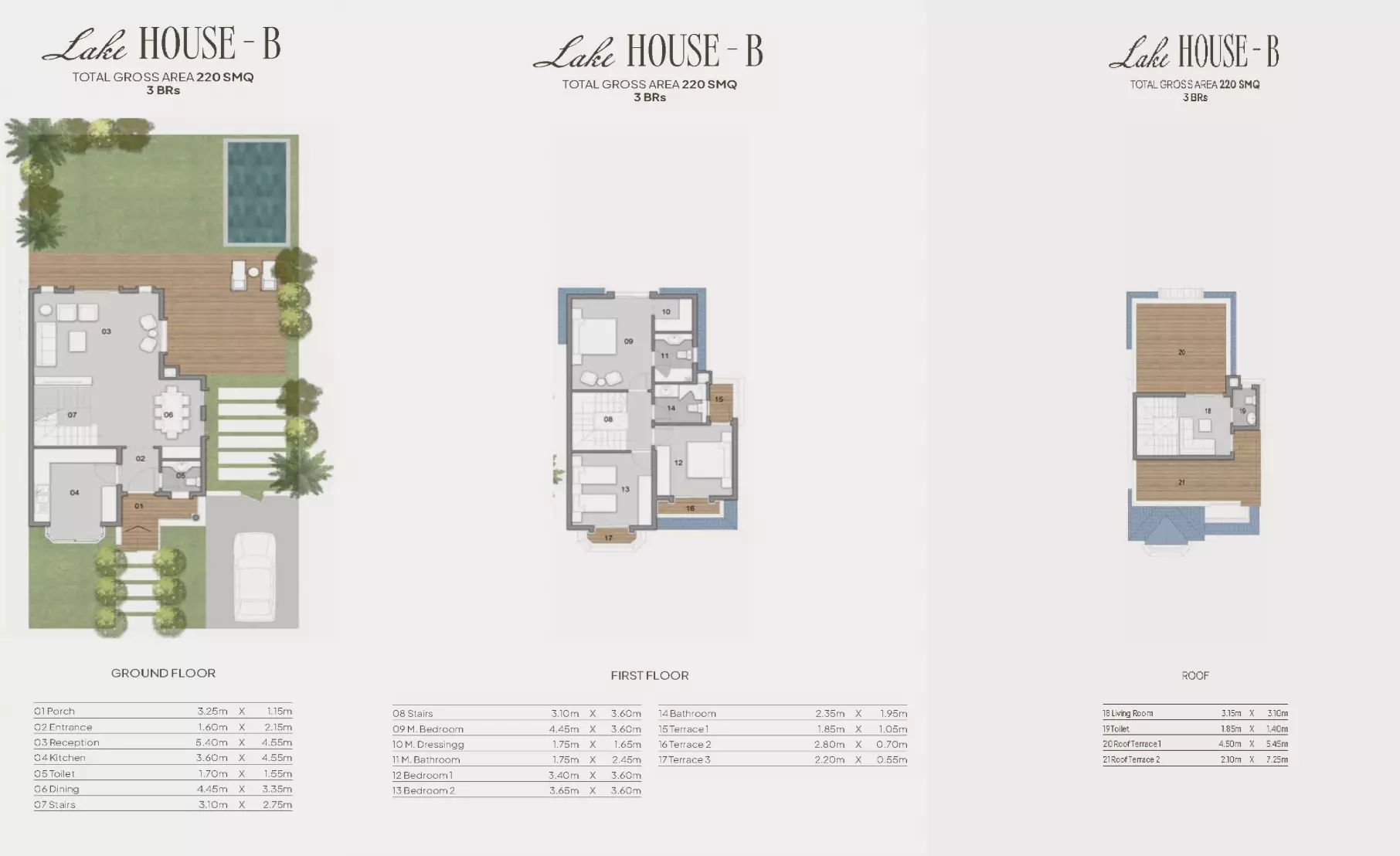فيلا · 3 غرف · 180–240 م² في كمبوند كينجز واي اكتوبر 2026 Compound Kingsway 6 October 2
