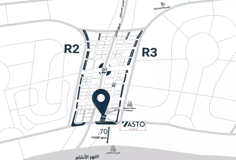 Mall Vasto Plaza New Capital master plan