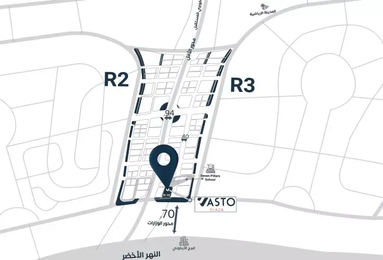 Mall Vasto Plaza New Capital master plan
