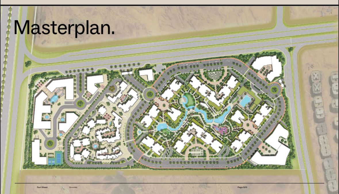 Compound Grounds New Cairo master plan