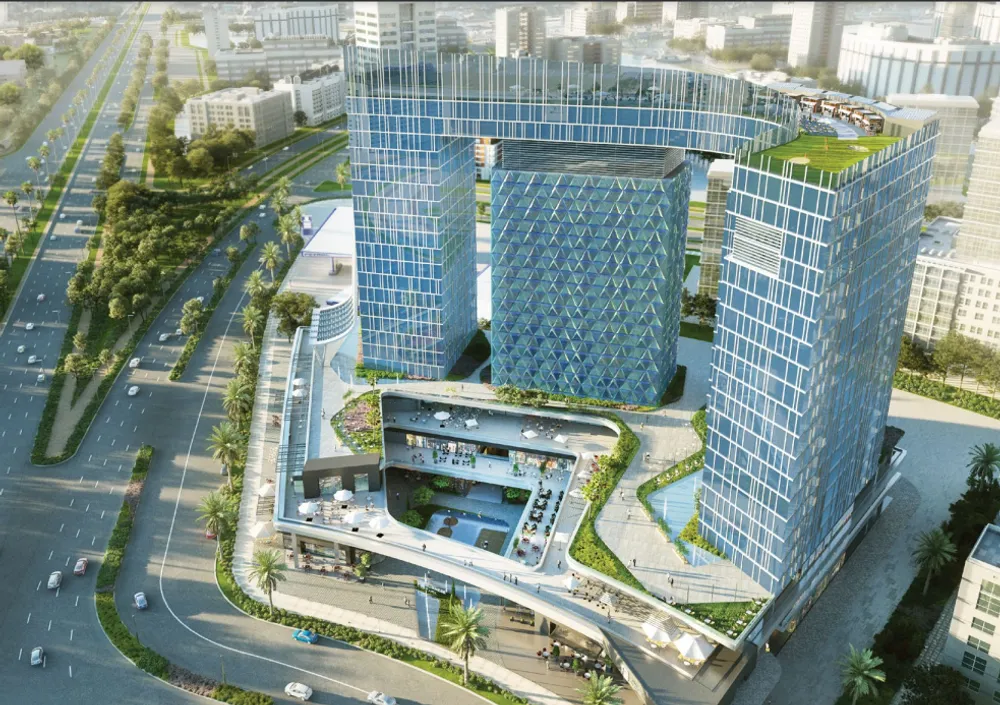 I Business Park New Capital master plan
