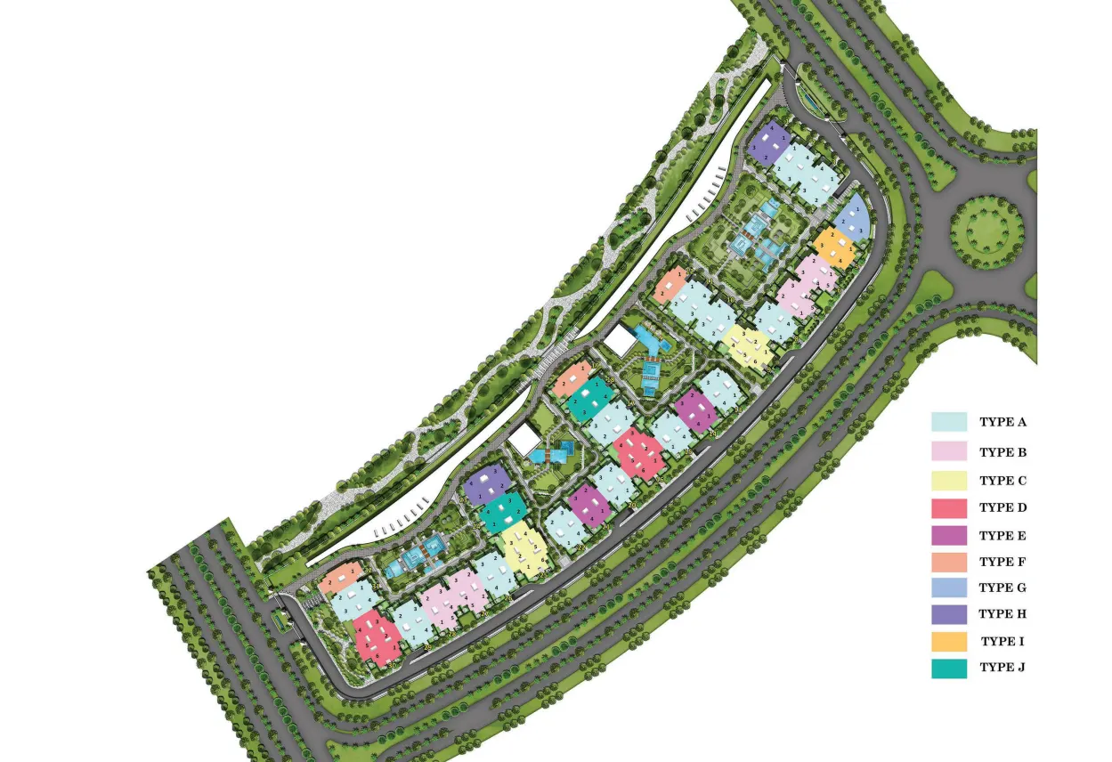 De Joya New Capital 1 - Phase 1 master plan