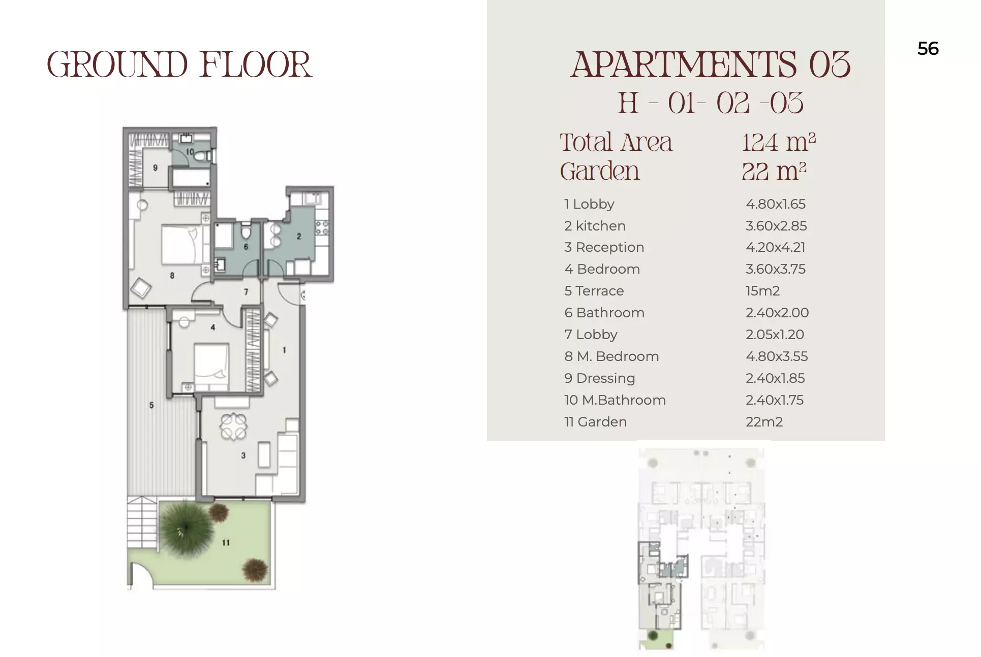 Apartment · 2 Bedrooms · 84–135 m² in كمبوند اب ماونت العاصمة الإدارية 2026 Compound Upmount New Capital 2