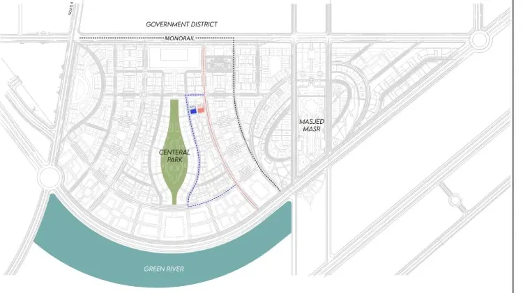 4T1 4T1 Tower New Capital master plan