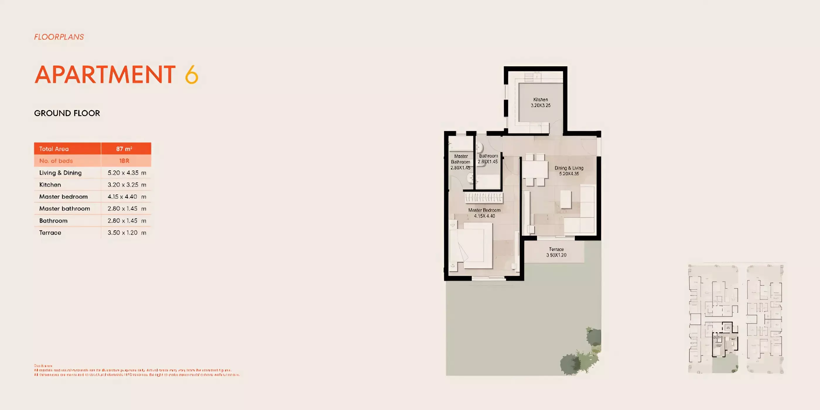 Apartment · 1 Bedroom · 78–87 m² in Parkway Residence - Hyde Park 2
