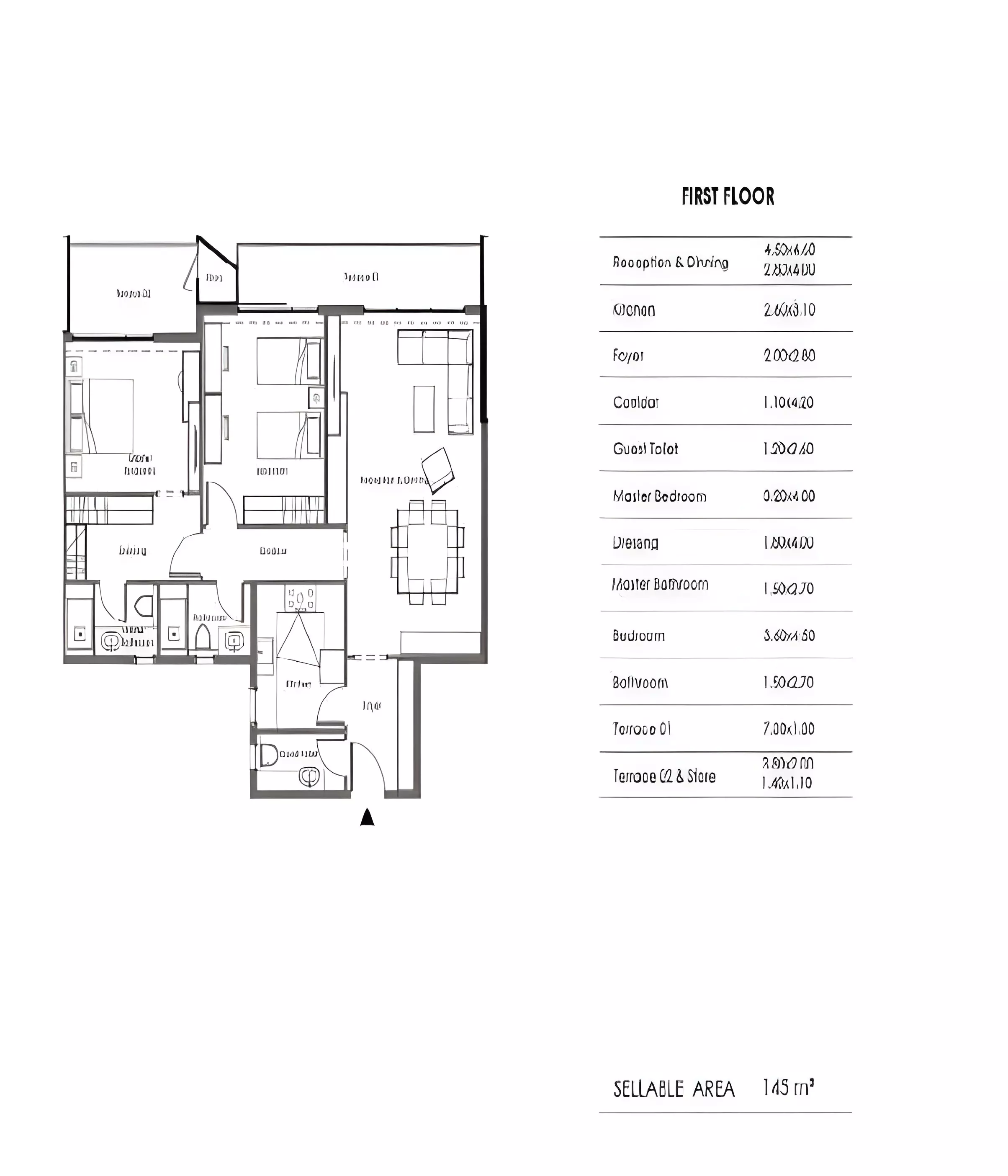 Apartment · 2 Bedrooms · 115–145 m² in كمبوند 31 ويست أكتوبر 2026 Compound 31 West October 3