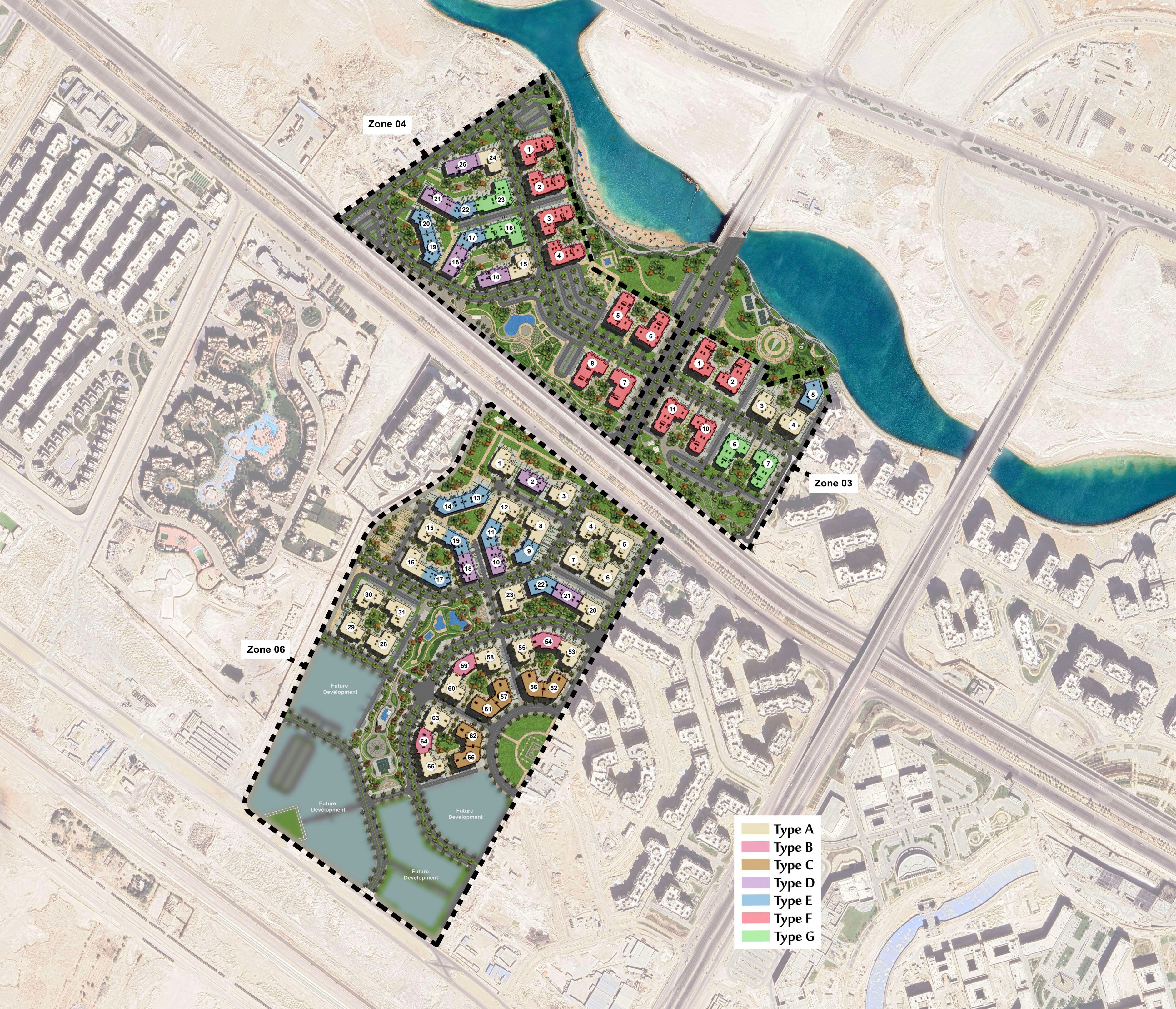 إيل لاتيني سيتي إيدج master plan
