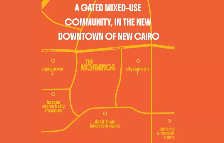 كمبوند ذا مورنينجز التجمع الخامس master plan