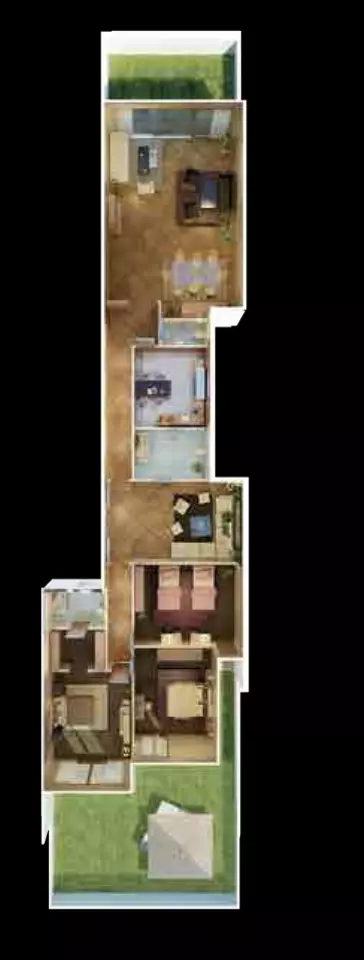 بنتهاوس · 3 غرف · 185–305 م² في Midtown East 4