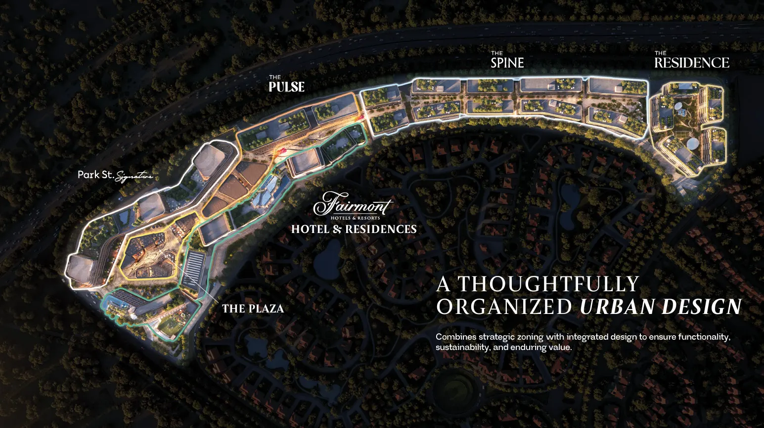 سيتي ستارز بارك ستريت master plan