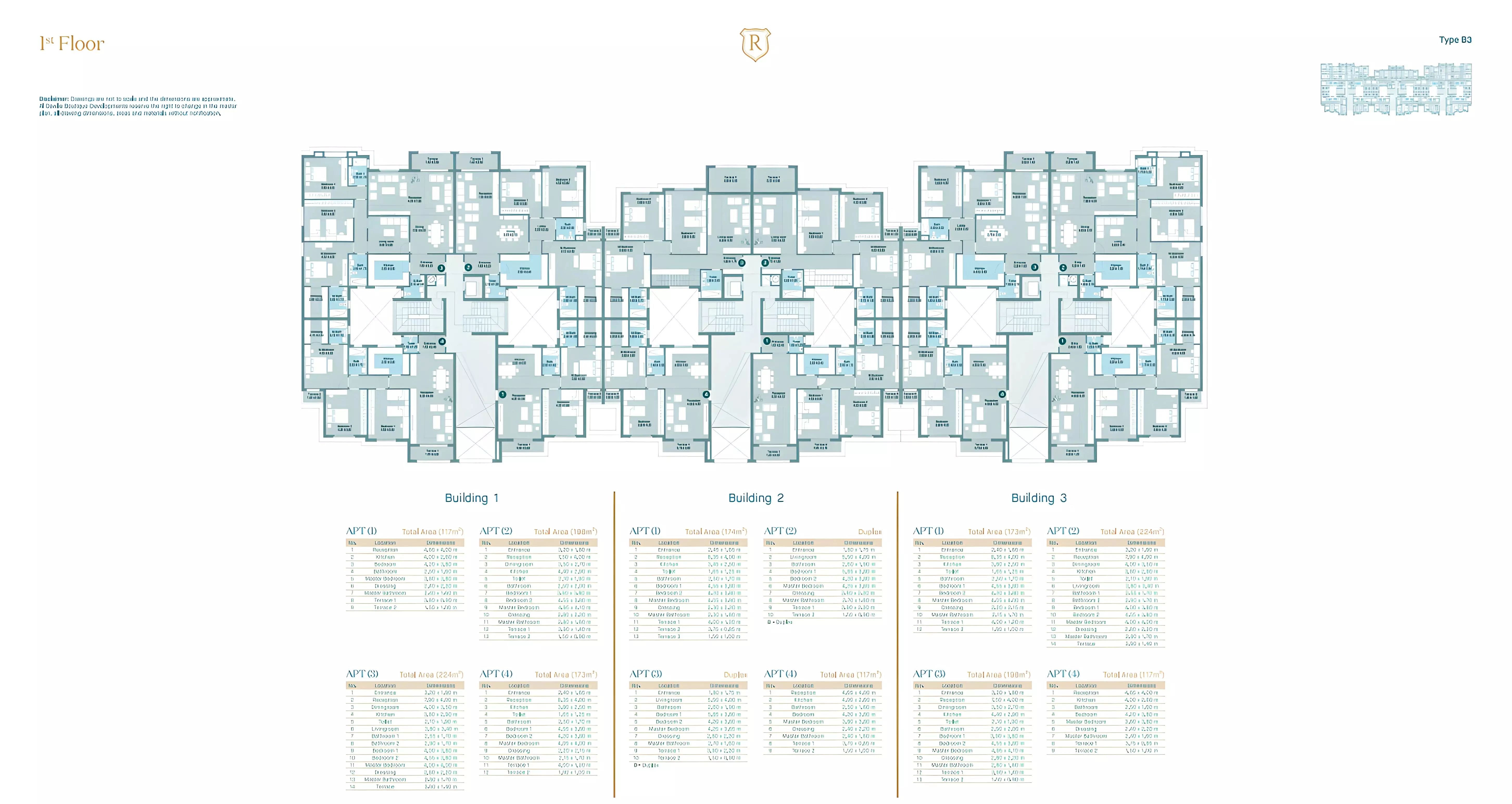Apartment · 2 Bedrooms · 106–162 m² in Regent's Square 4