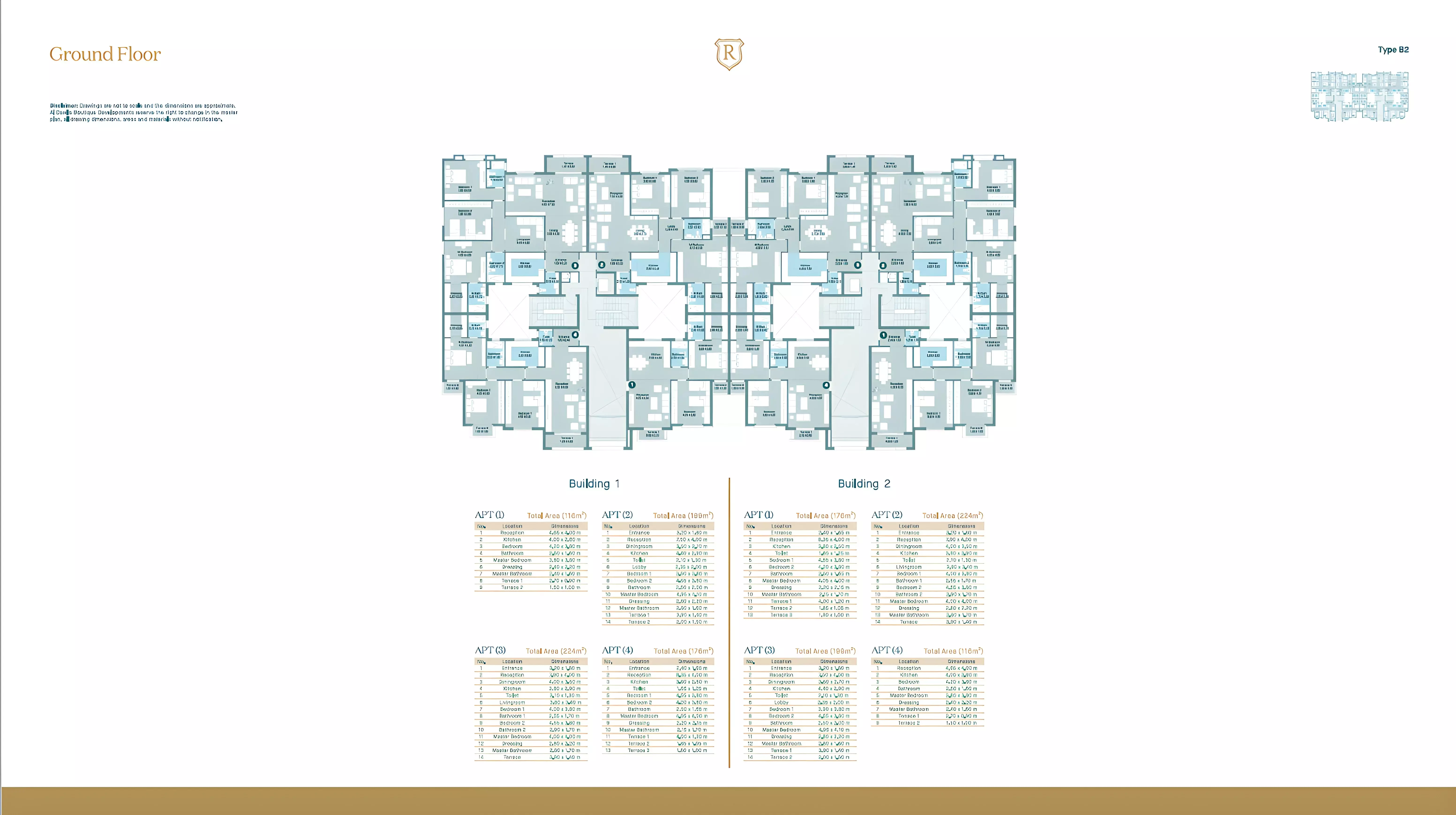 Apartment · 3 Bedrooms · 153–344 m² in Regents Square compound New Cairo by Al Dawlia Developments 4