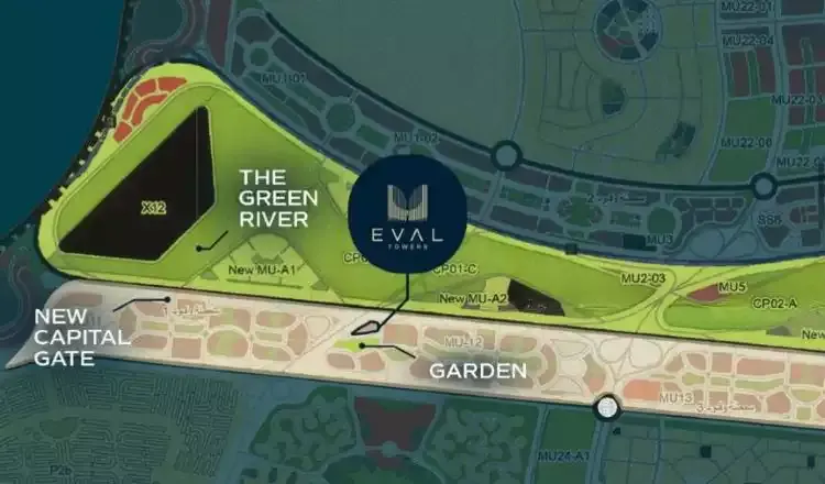 Eval Towers New Capital master plan