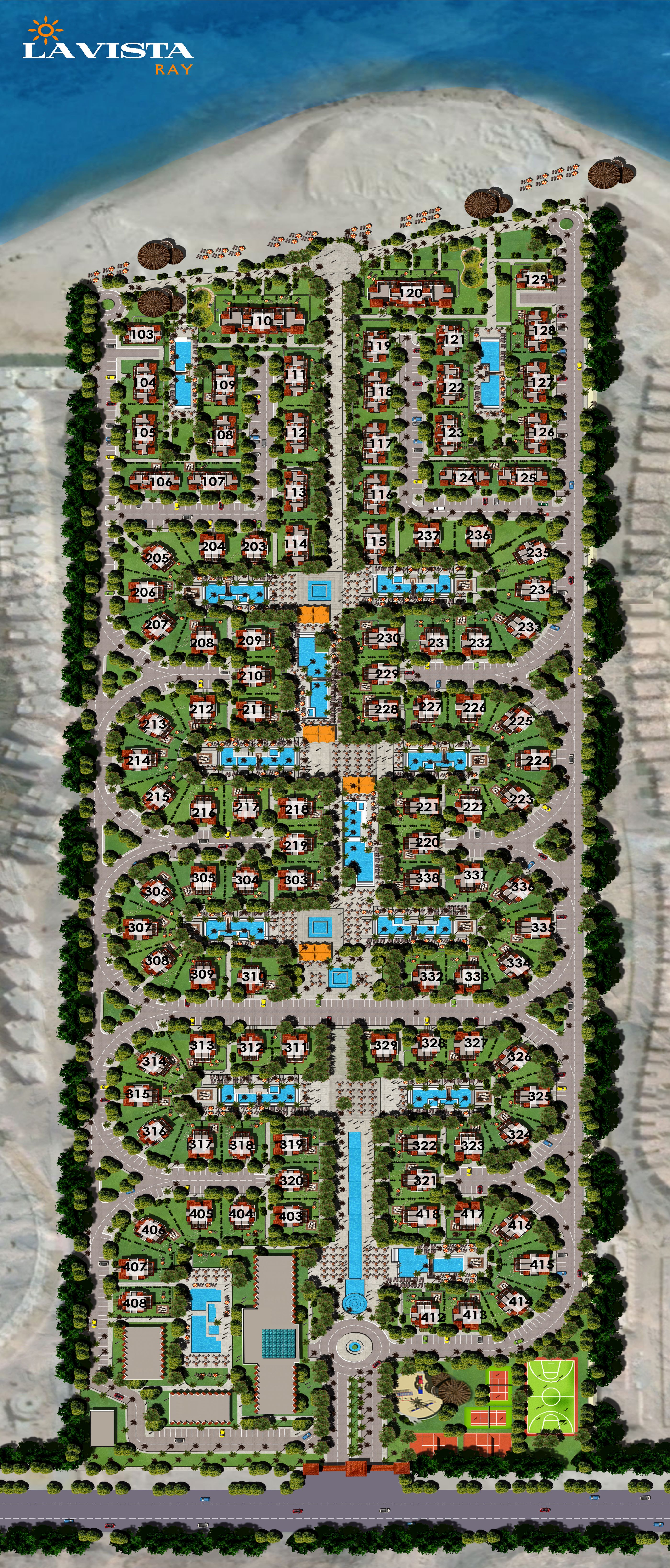 La Vista Ray - Phase 1 master plan