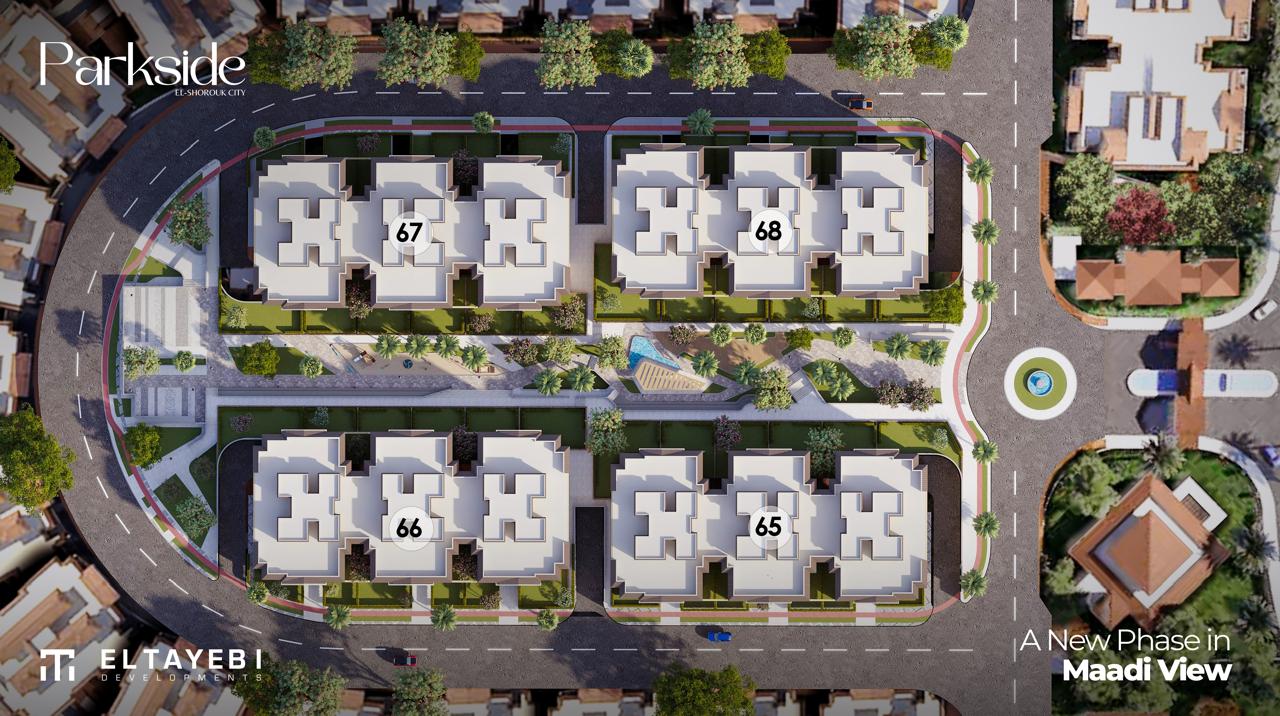 باركسايد مشاهد المعادي master plan