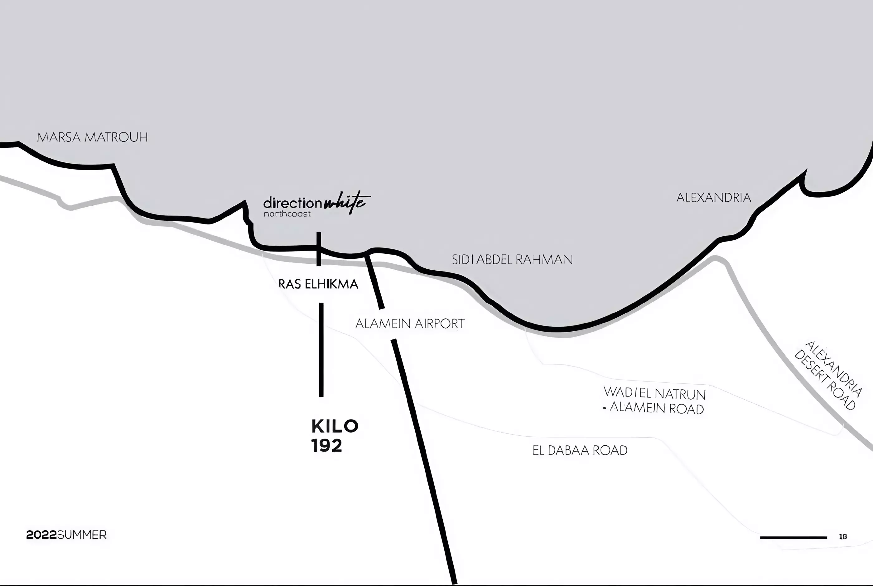 Direction White North Coast master plan