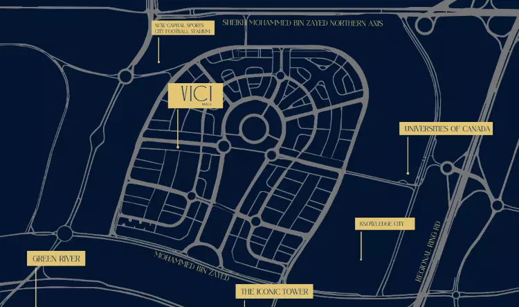 مول فيسي العاصمة الإدارية master plan