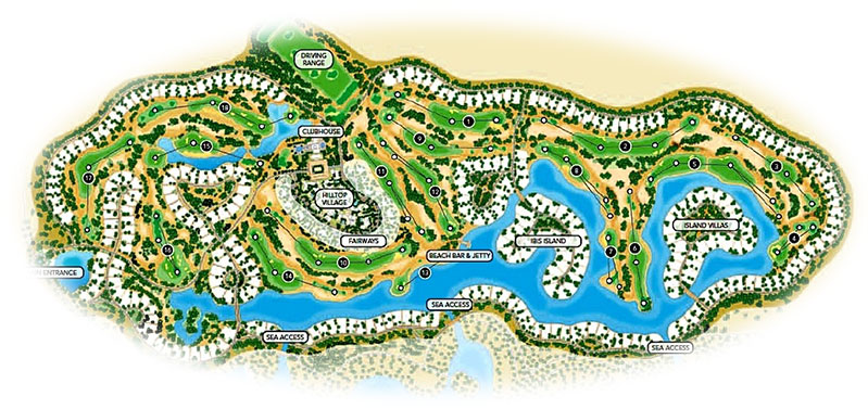 جولف سليمانيا master plan