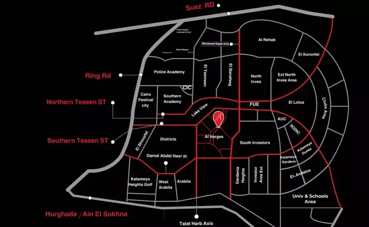 AiAngle City Mall New Cairo master plan