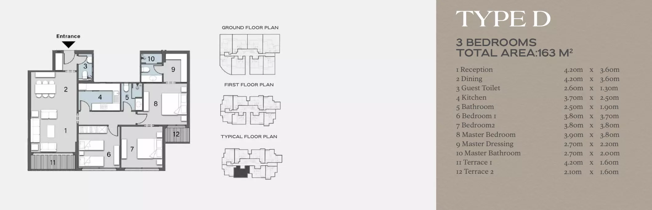 Apartment · 3 Bedrooms · 156–185 m² in كمبوند افيلين التجمع الخامس 2026 Compound Avelin New Cairo 2