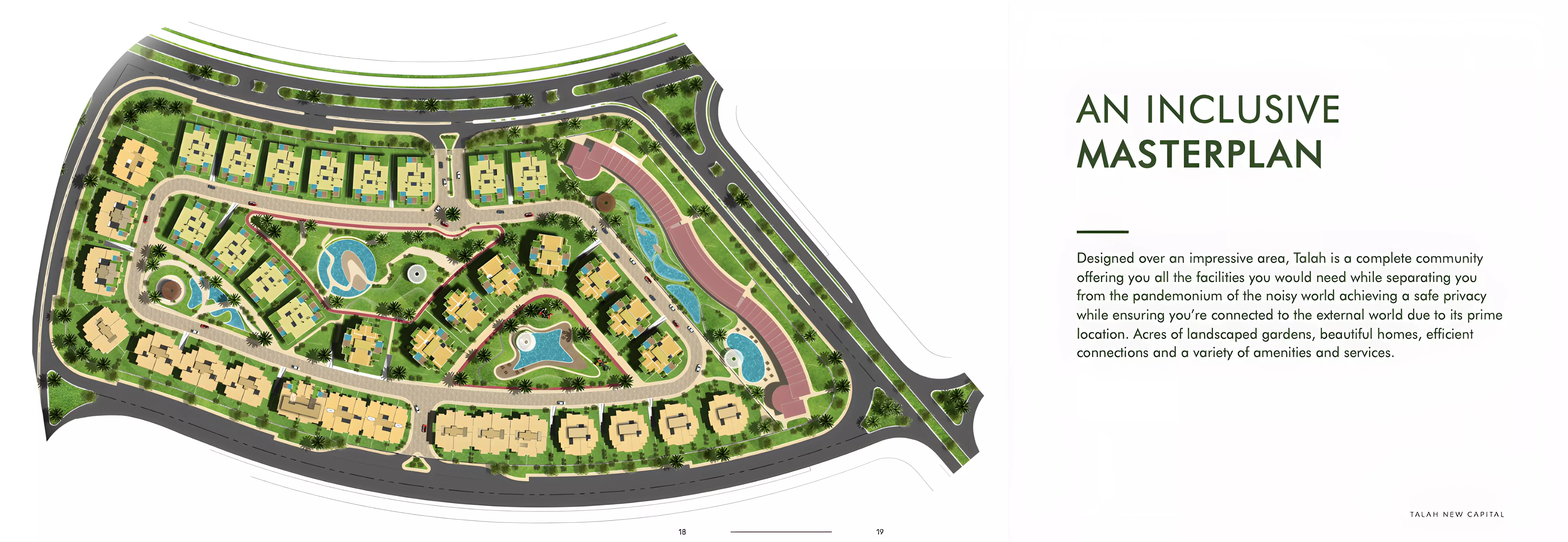 Compound Talah New Capital master plan
