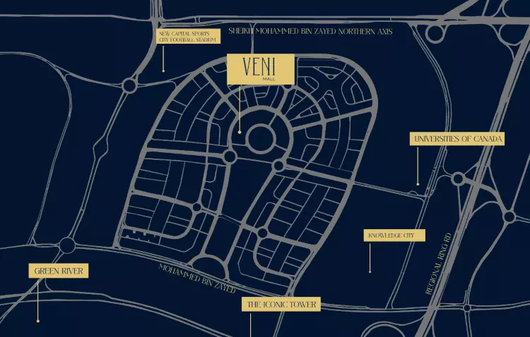 Mall Veni New Capital master plan