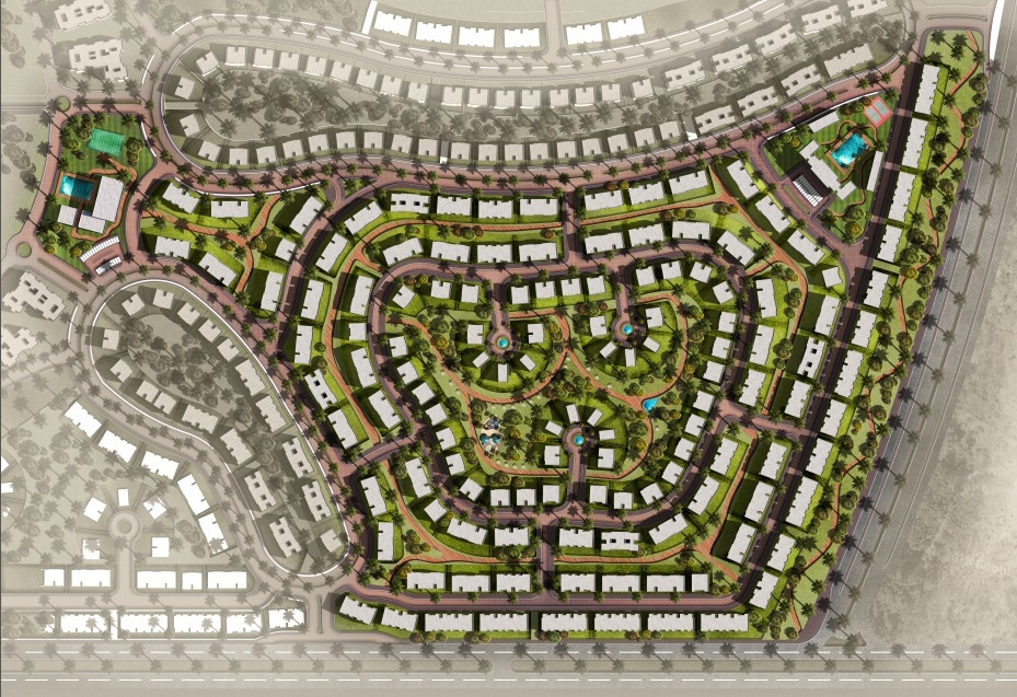 ذا ريدج فيلاز master plan
