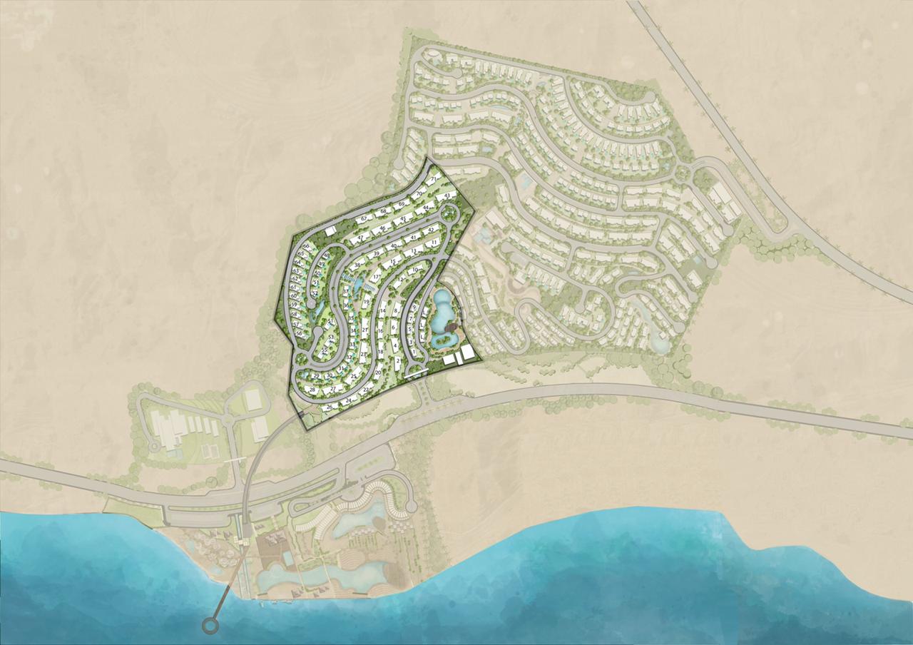 مجدة إيوان master plan