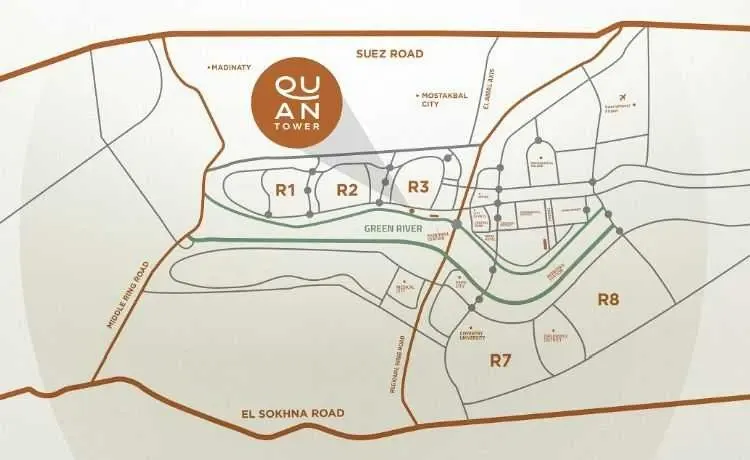 Quan Tower New Capital master plan