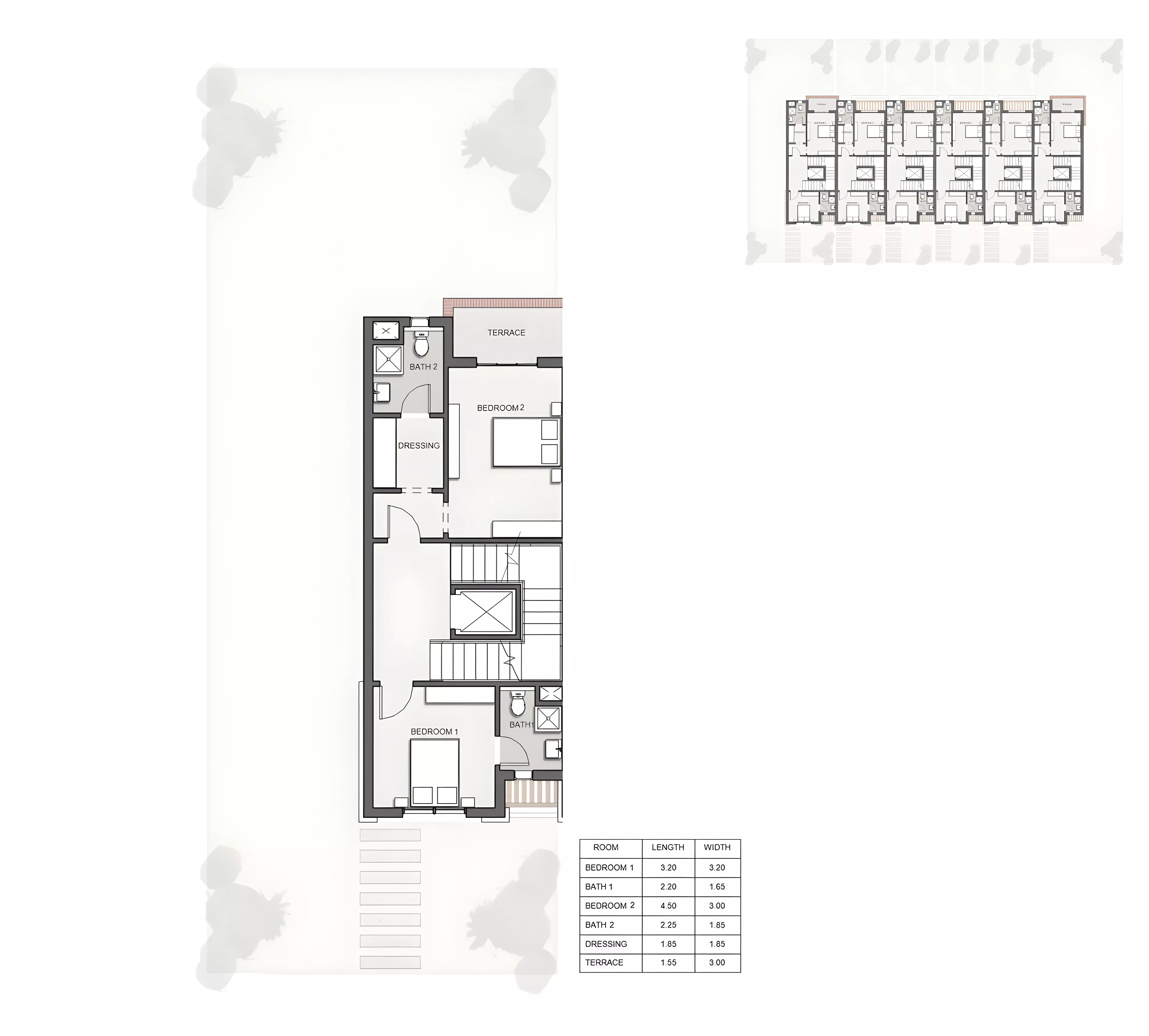 تاون هاوس · 4 غرف · 248–259 م² في The Butterfly Compound 3