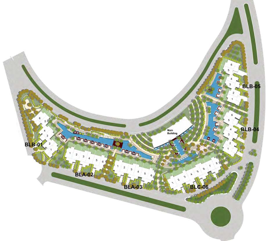 جولف فيوز master plan