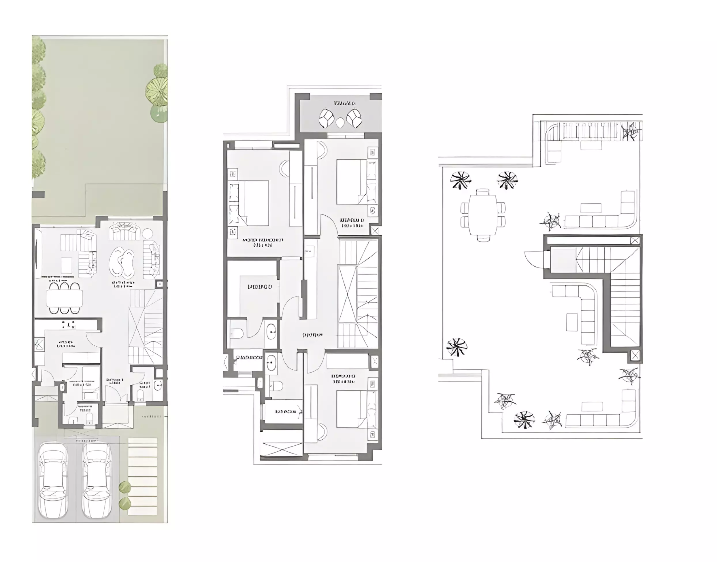 تاون هاوس · 3 غرف · 176–215 م² في East Vale 3