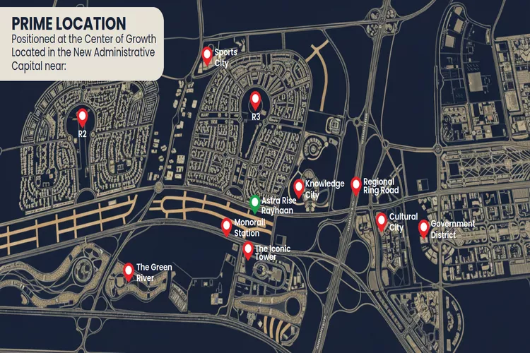 Hotel Rayhaan New Capital master plan