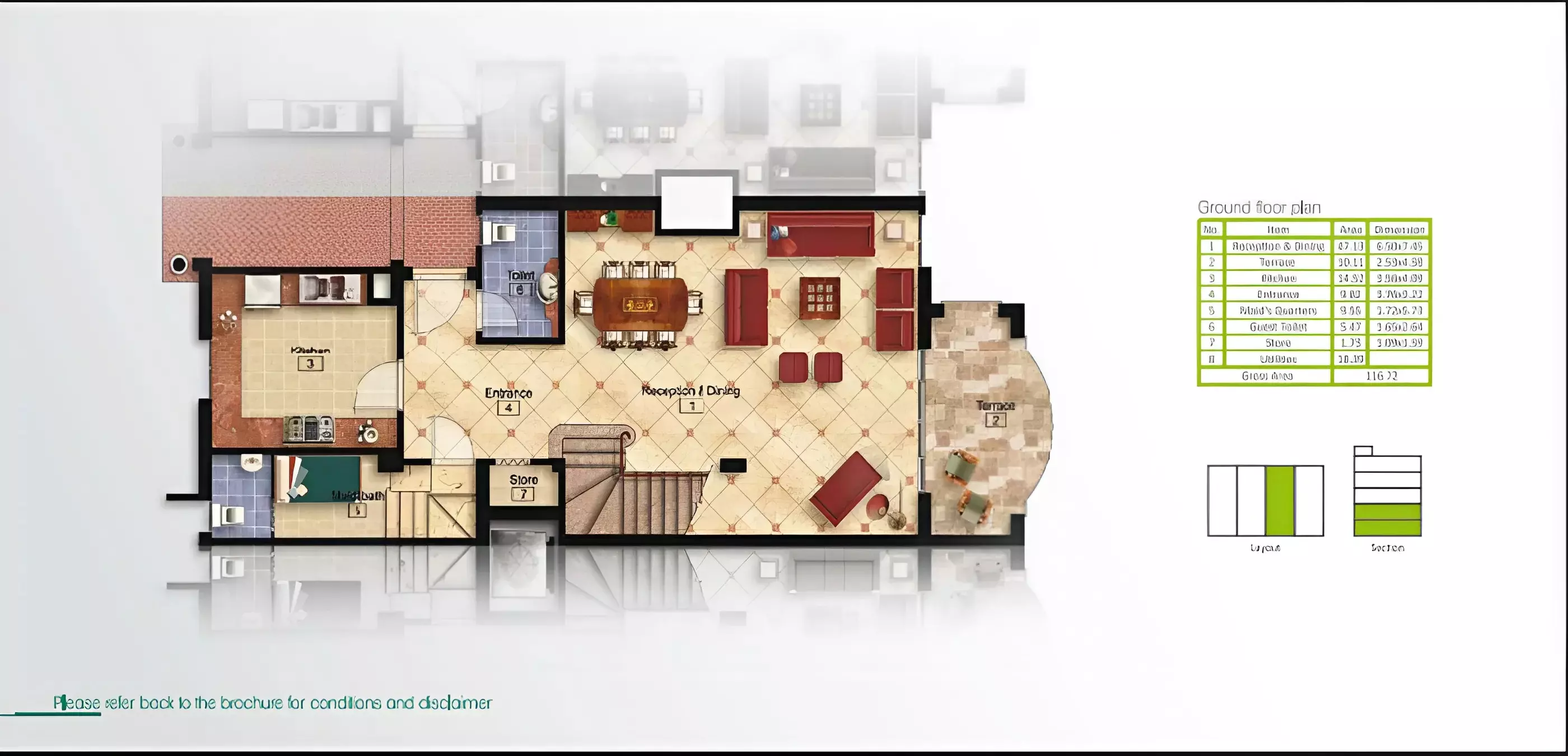 فيلا · 3 غرف · 223–300 م² في Mountain View Hyde Park 3