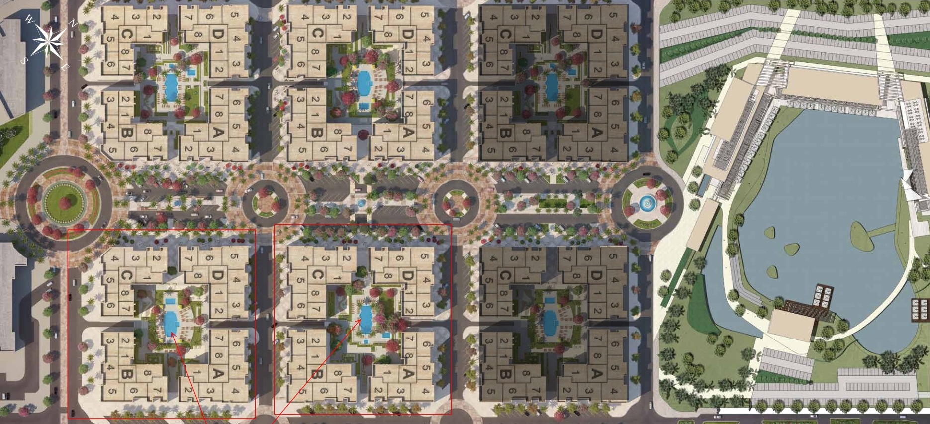 Boulevard Residences - Mivida master plan