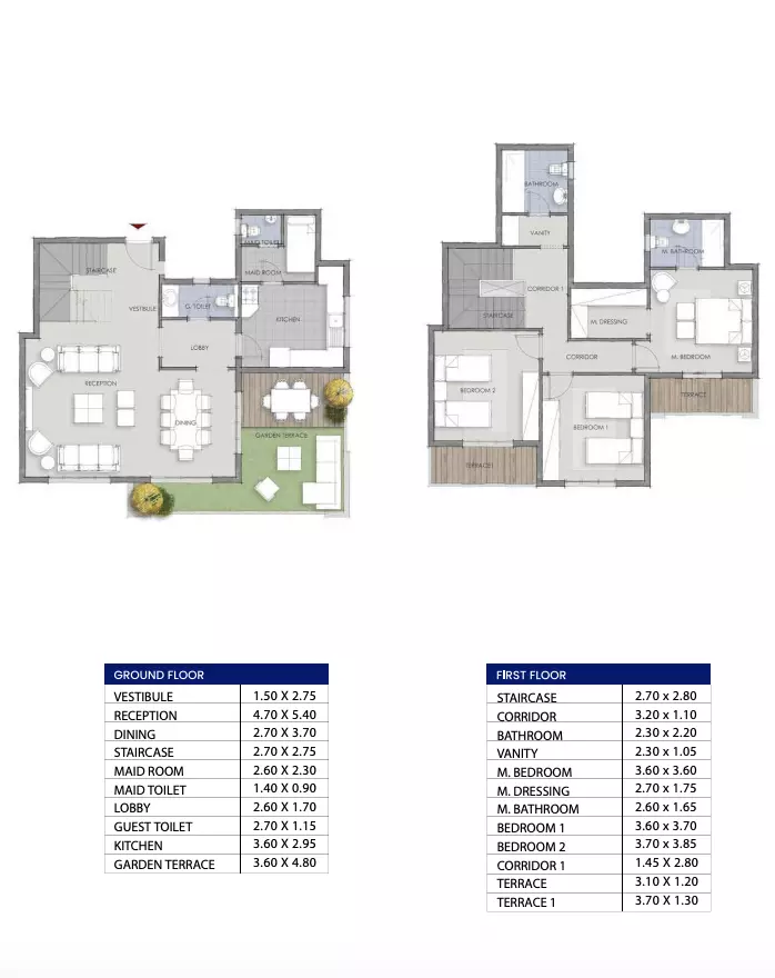 Penthouse · 3 Bedrooms · 215–250 m² in كمبوند ماونتن فيو 1.1 التجمع الخامس Mountain View 1.1 New Cairo جداول أسعار 4
