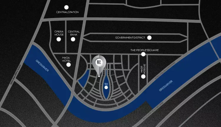 مول بلوك هاب تاور بالعاصمة الجديدة master plan