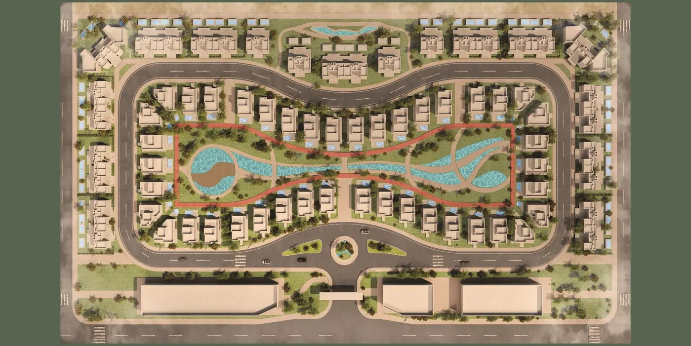 زد جي للتطوير - مجتمع ستاي فيلا master plan