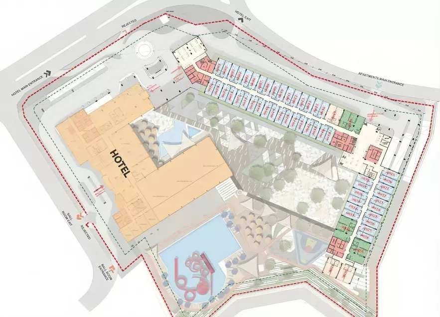 مشروع ويندهام 6 أكتوبر master plan