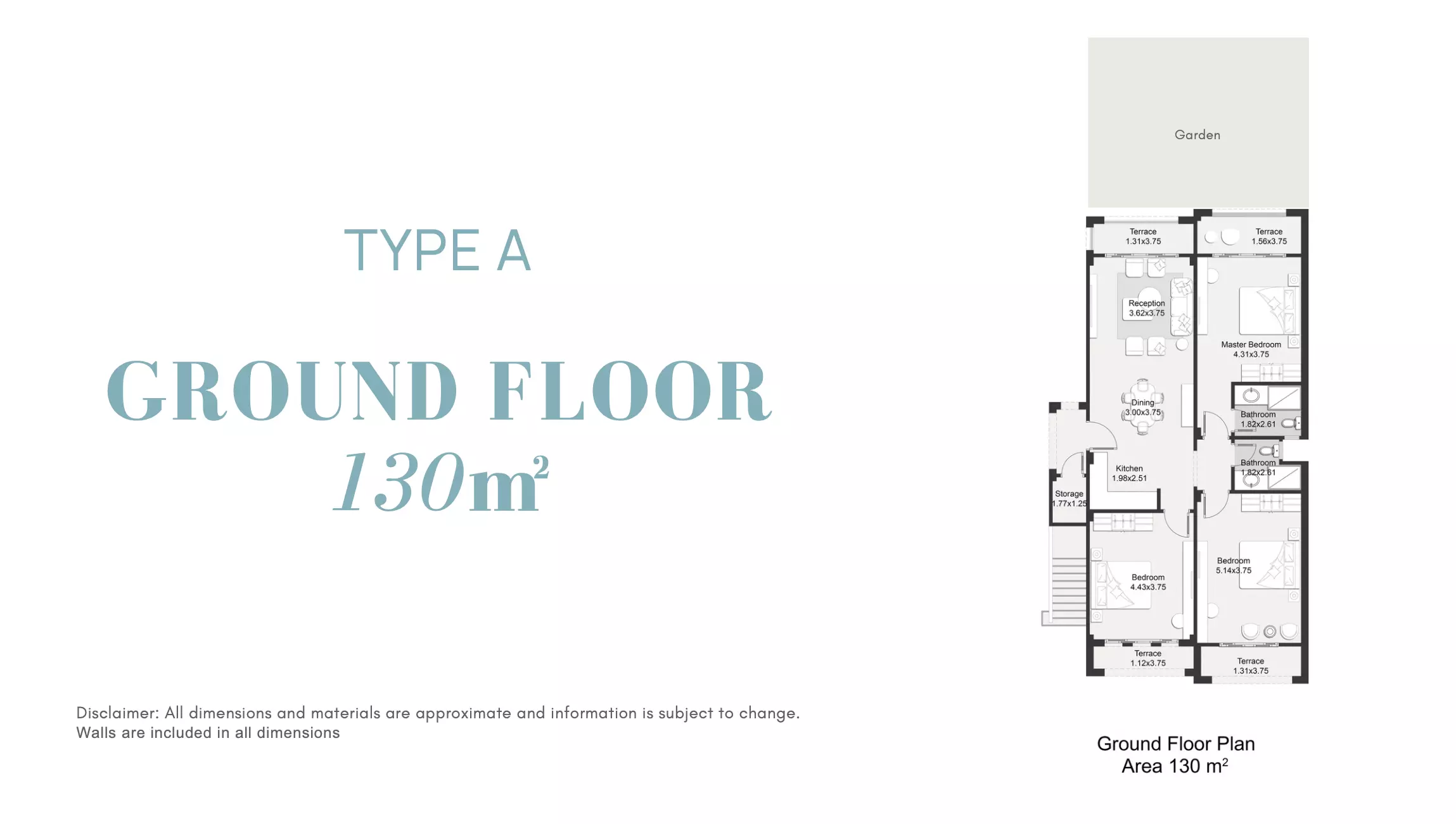 Apartment · 3 Bedrooms · 130 m² in La Vista 6 4