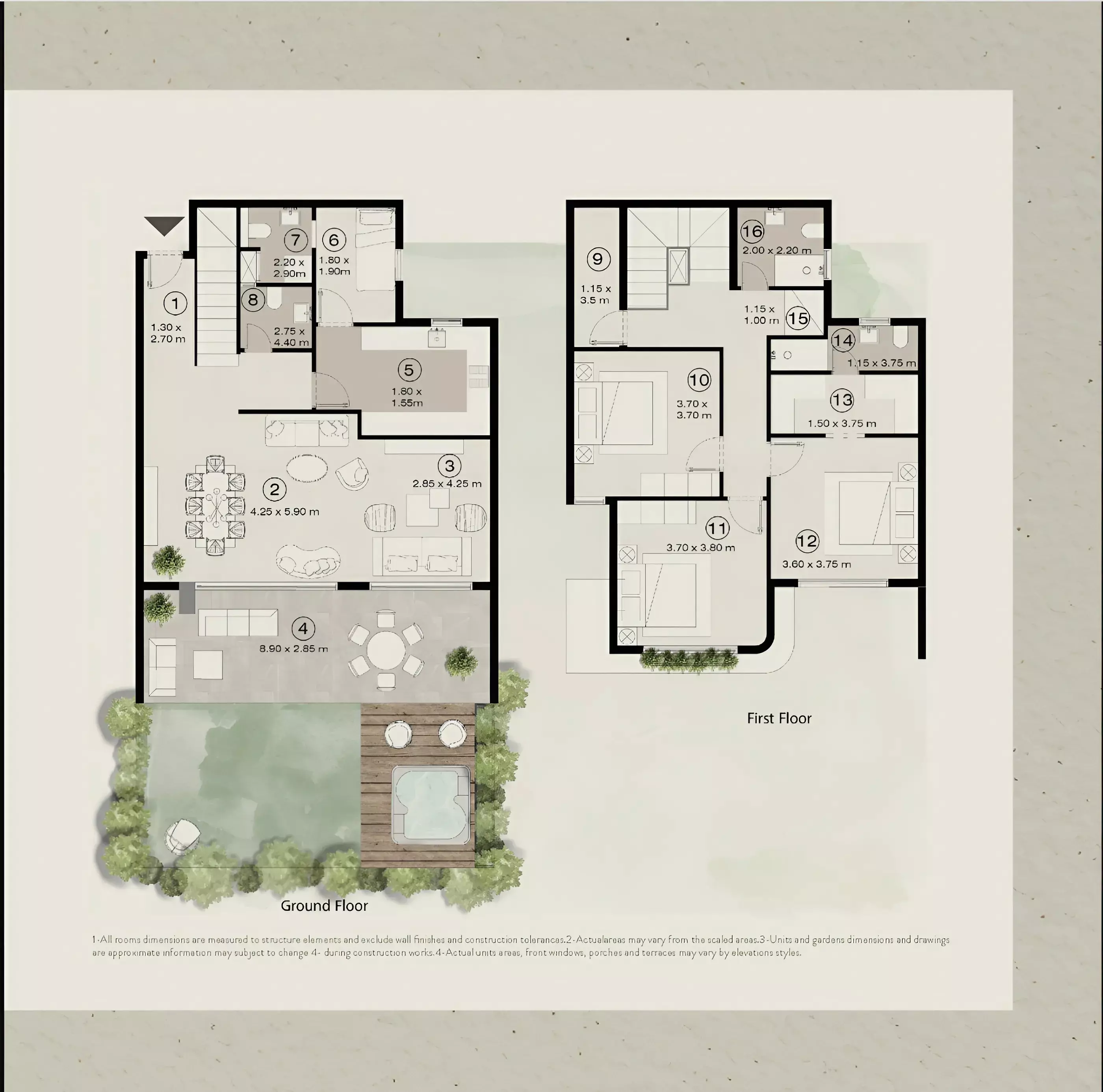 Duplex · 3 Bedrooms · 241 m² in كمبوند ذا ايلاند العاصمة الإدارية 2026 Compound The Island New Capital 2