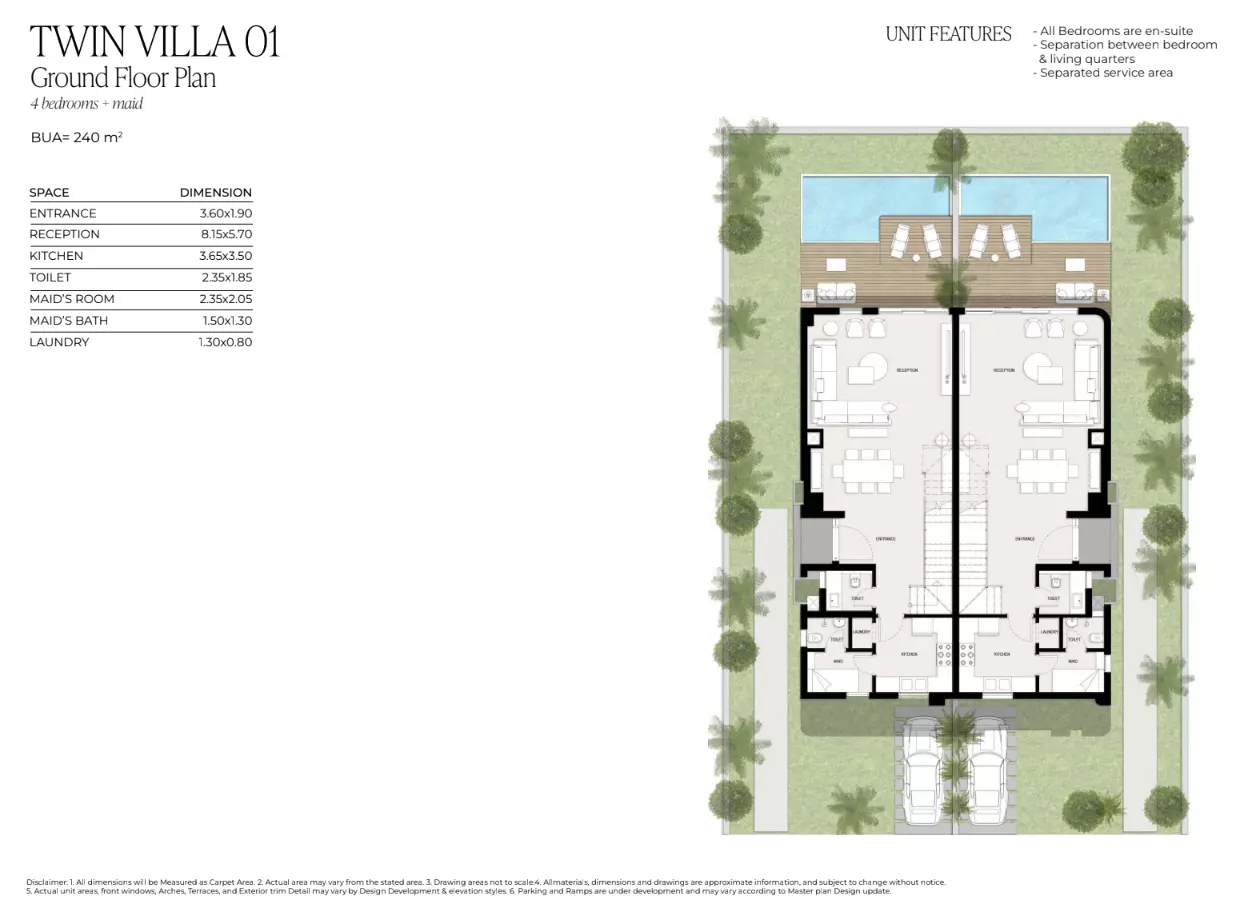 Villa · 4 Bedrooms · 240–345 m² in Kinz 2