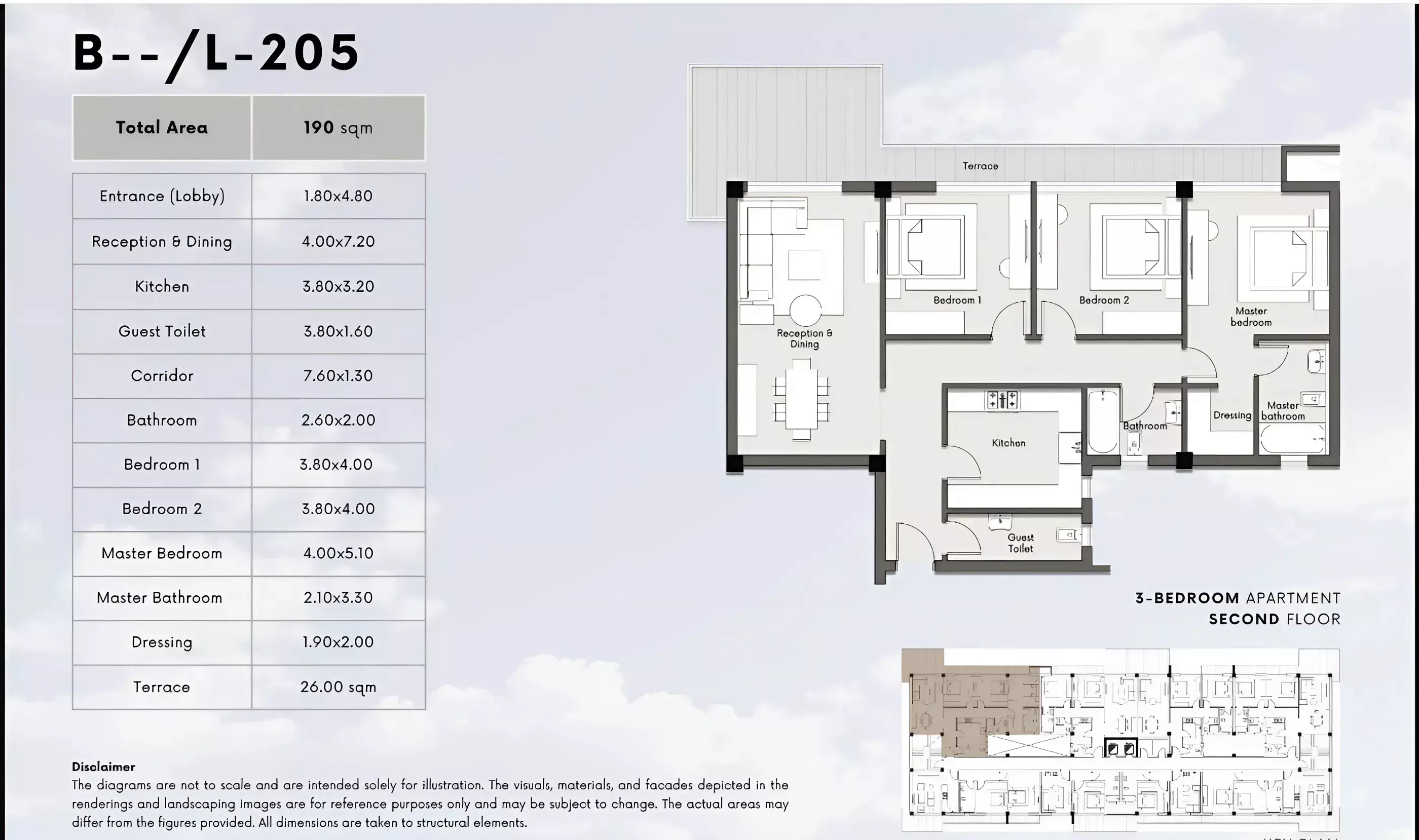 شقة · 3 غرف · 177–320 م² في كمبوند كايت ريزيدنس اكتوبر 2026 Compound Kite Residence October 4