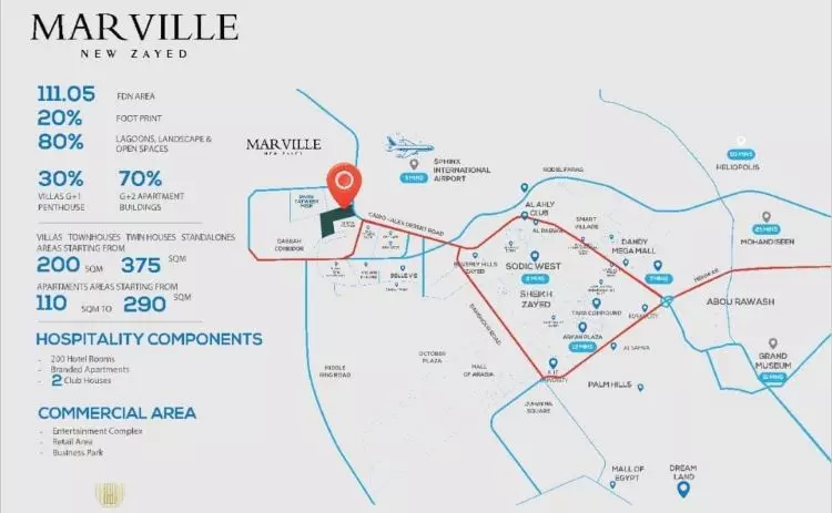 Marville New Zayed master plan