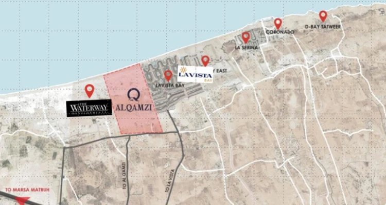 قرية سيزن الساحل الشمالي master plan