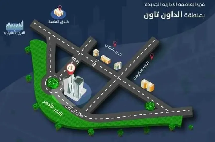 Oia Towers New Capital Mall master plan