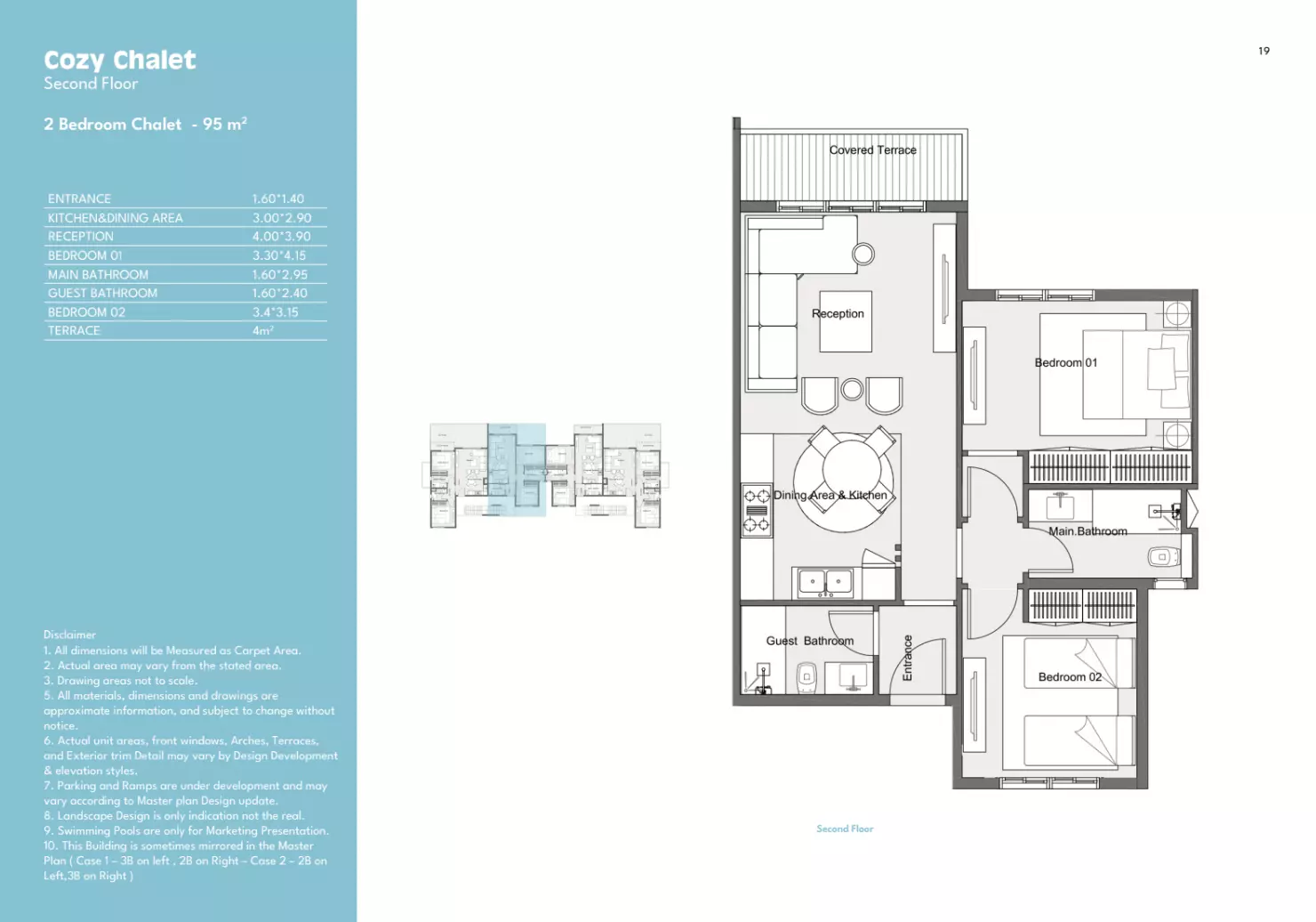 Apartment · 2 Bedrooms · 95 m² in قرية سمر الساحل الشمالي 2026 Village Summer North Coast 4