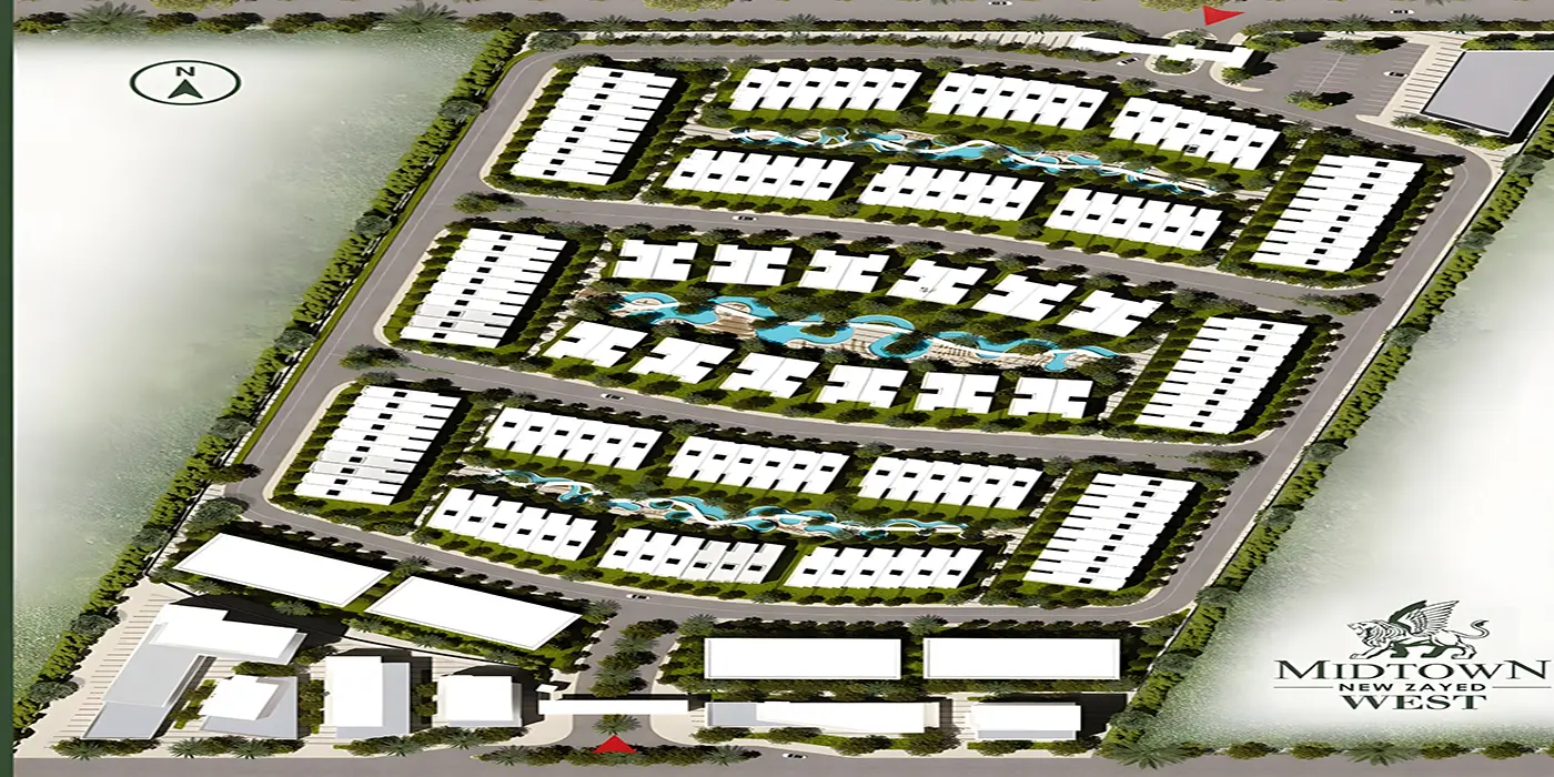 ميدتاون ويست - المرحلة 1 master plan