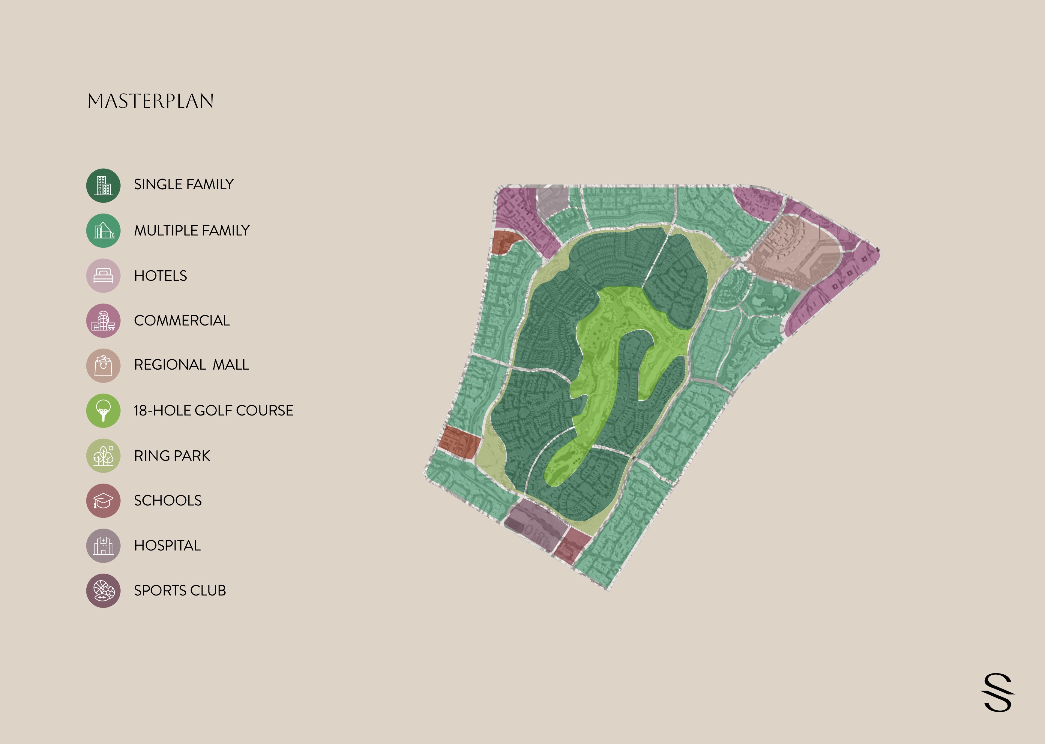Sapphire Golf Residences master plan
