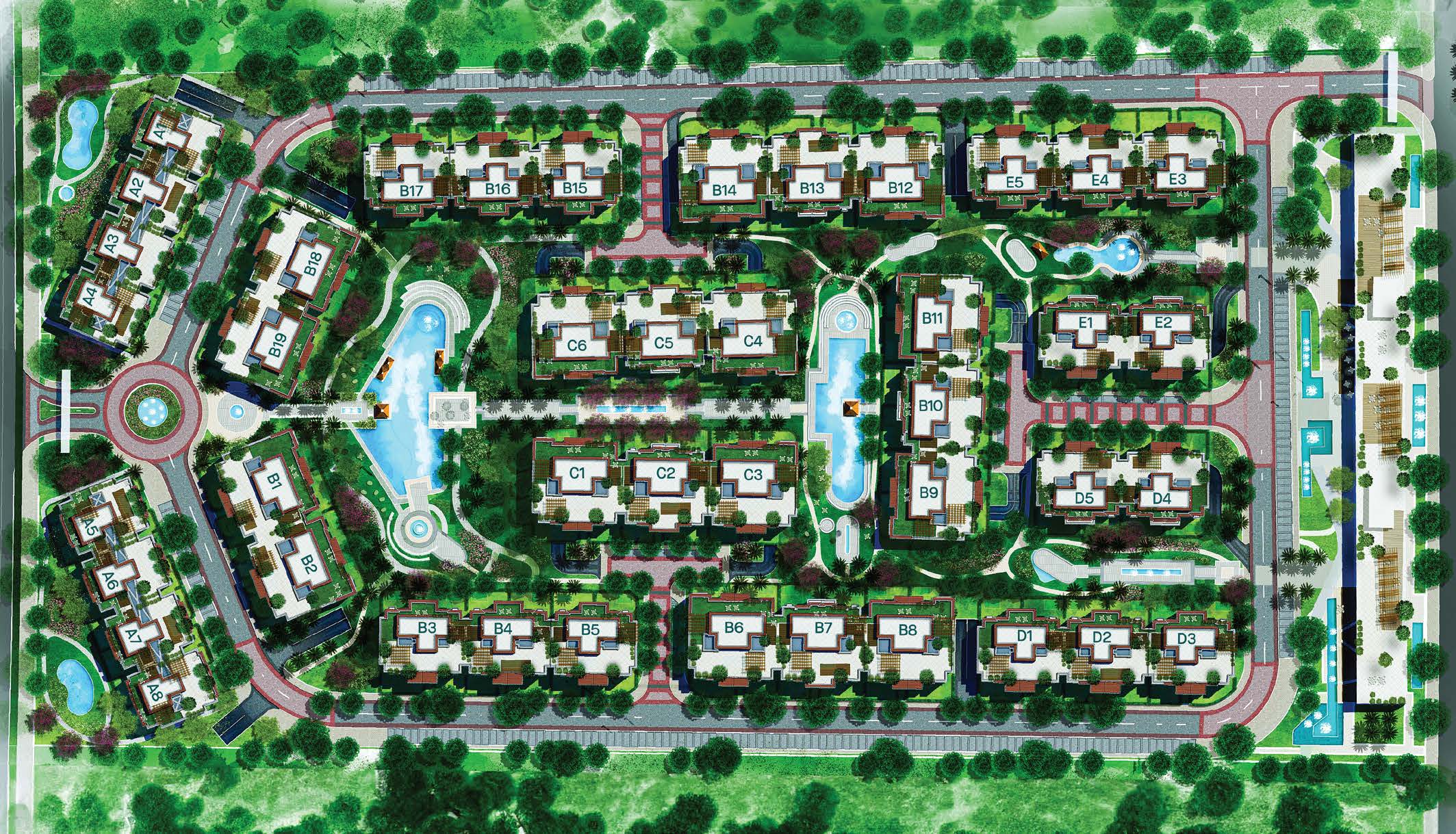 ريجينت سكوير master plan